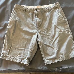 Dockers Mens 36 khaki shorts gray